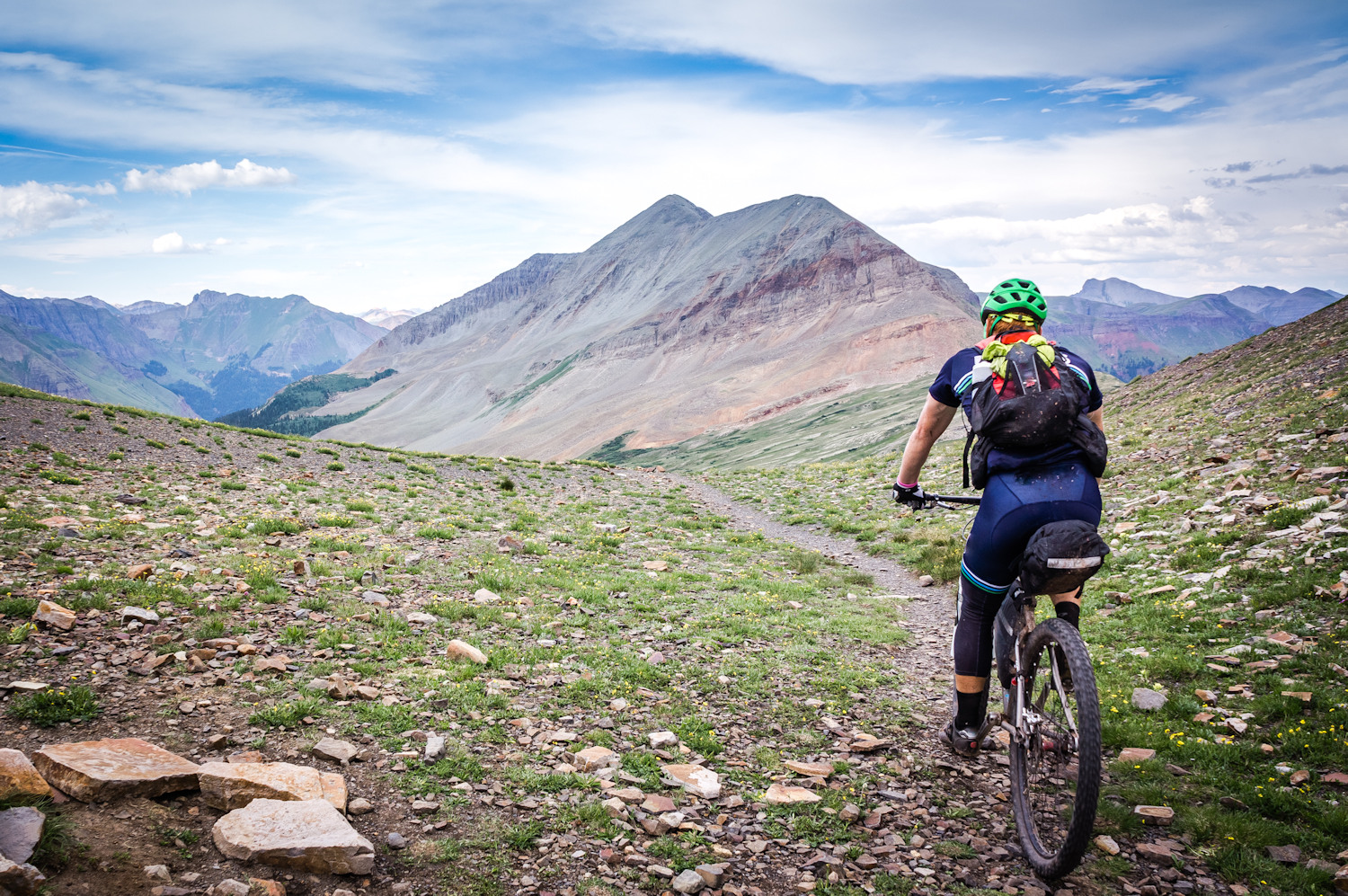 mtn biker near durango